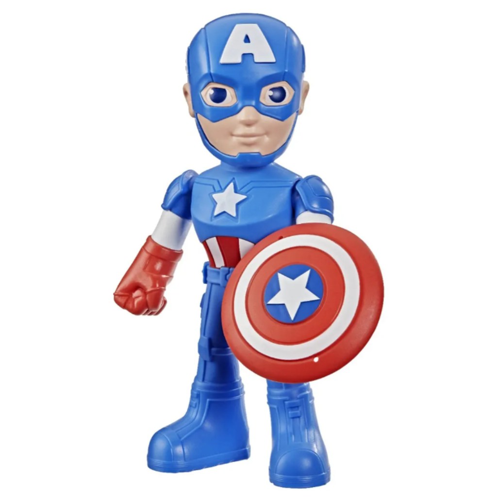 Marvel Póki és csodálatos barátai Amerika kapitány Supersized figura - Hasbro kép 2