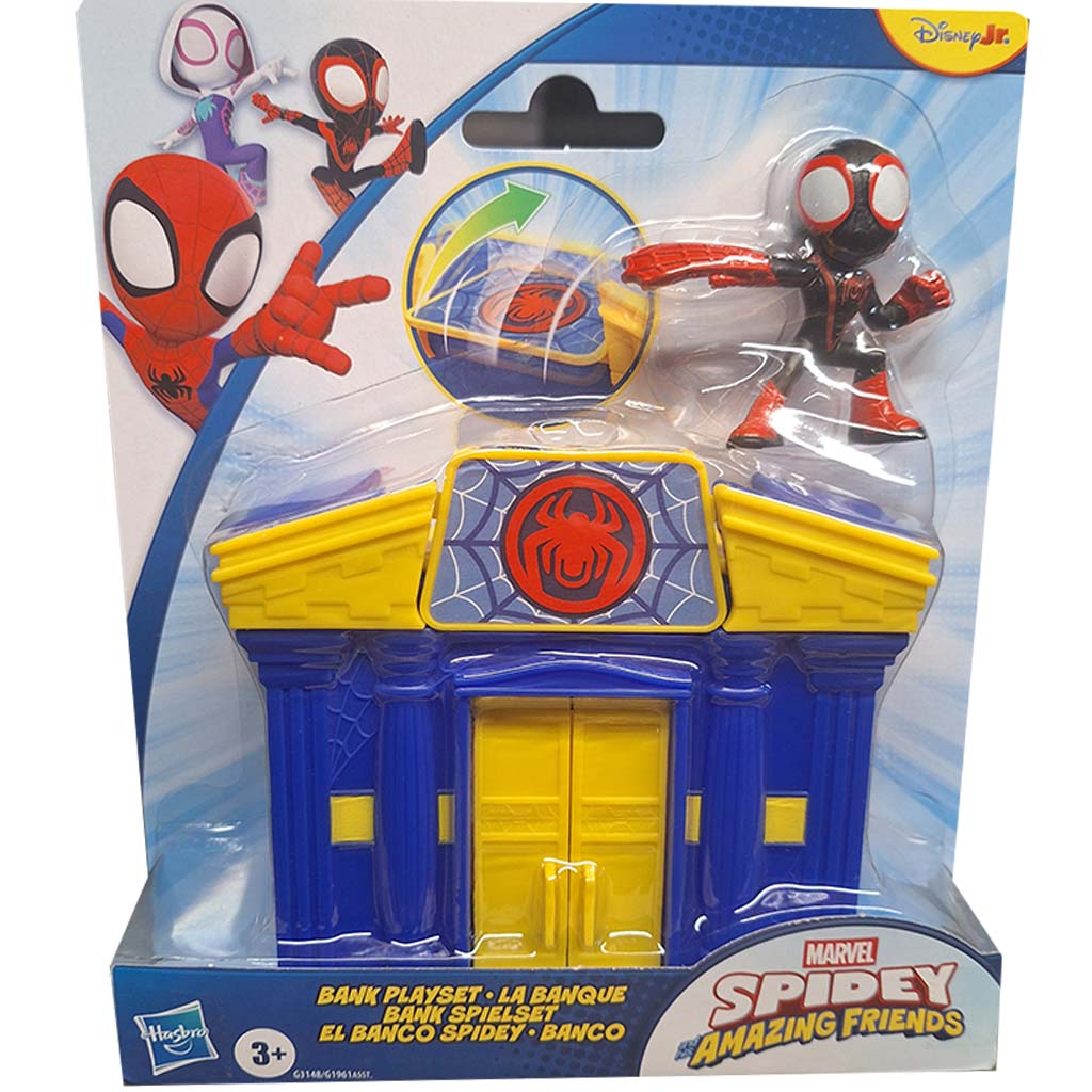 Póki és csodálatos barátai: Miles Morales bankos játékszett figurával - Hasbro
