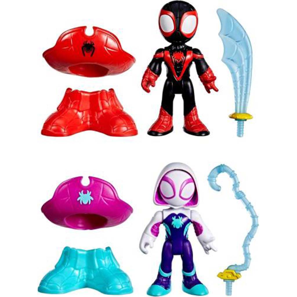 Póki és csodálatos barátai: Water-Webs Kalóz Ghost-Spider és Kalóz Spin játékszett - Hasbro kép 2