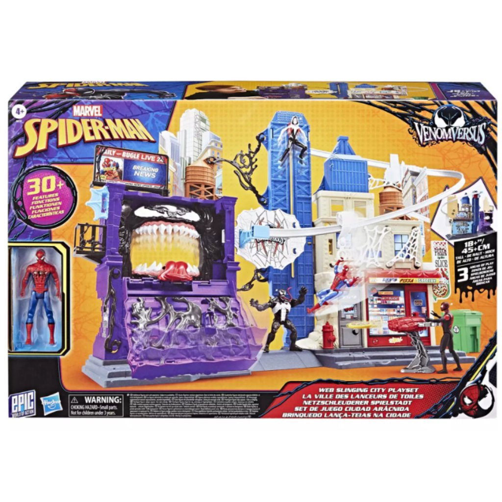 Pókember: Venomversus Web City Showdown játékszett – Hasbro kép 1