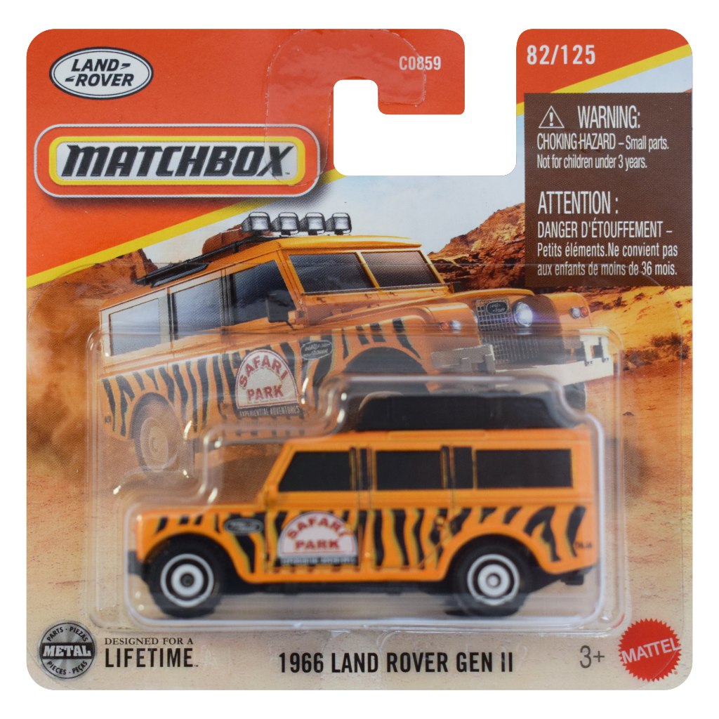 Matchbox: 1966 Land Rover Gen II kisautó 1/64 - Mattel
