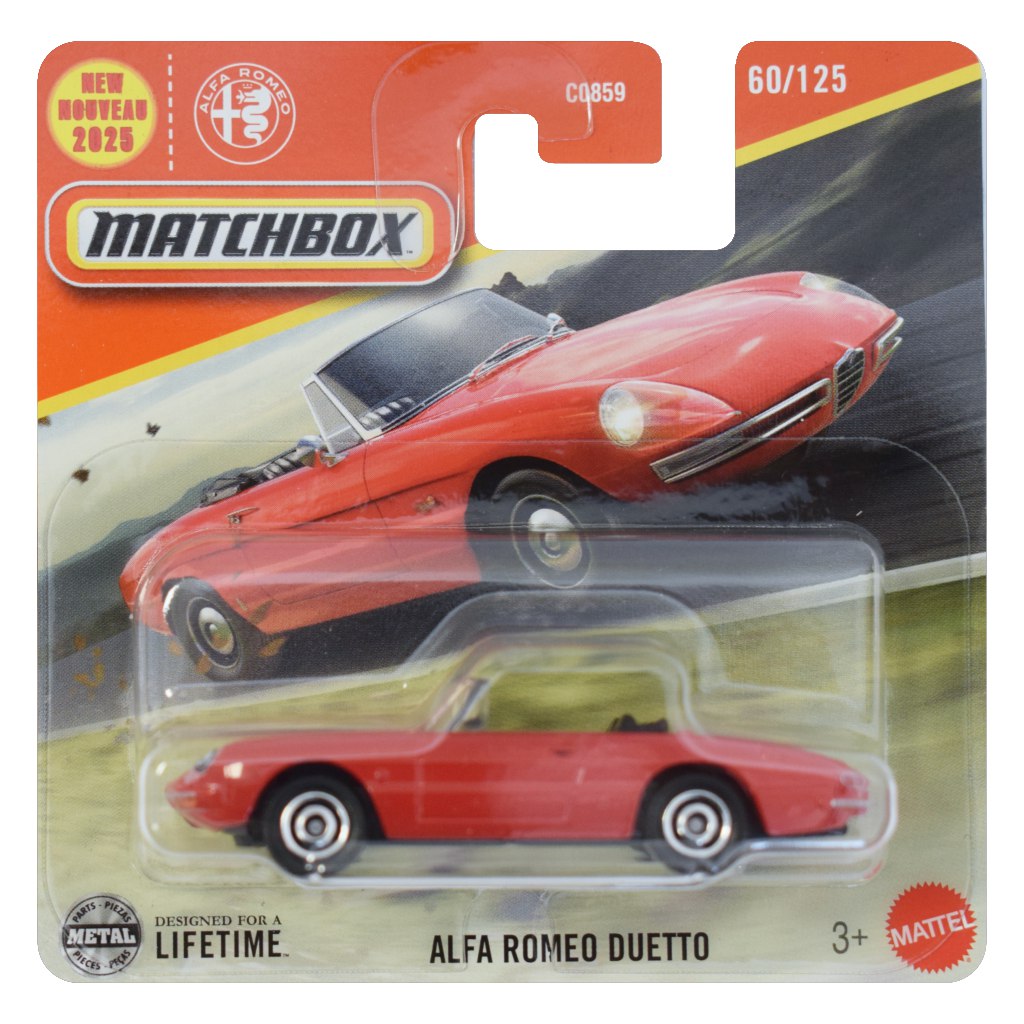 Matchbox: Alfa Romeo Duetto kisautó 1/64 - Mattel