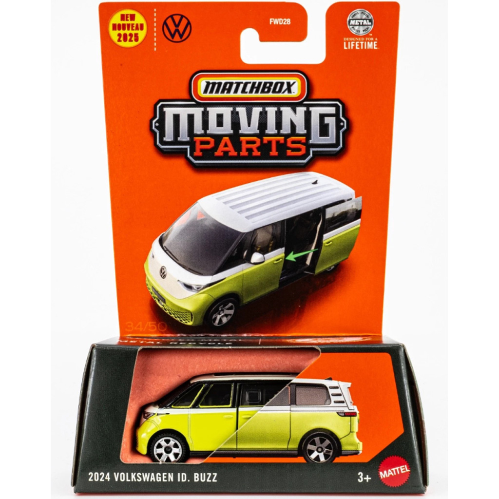 Matchbox: 2024 Volkswagen ID. Buzz nyitható kisautó 1/64 – Mattel