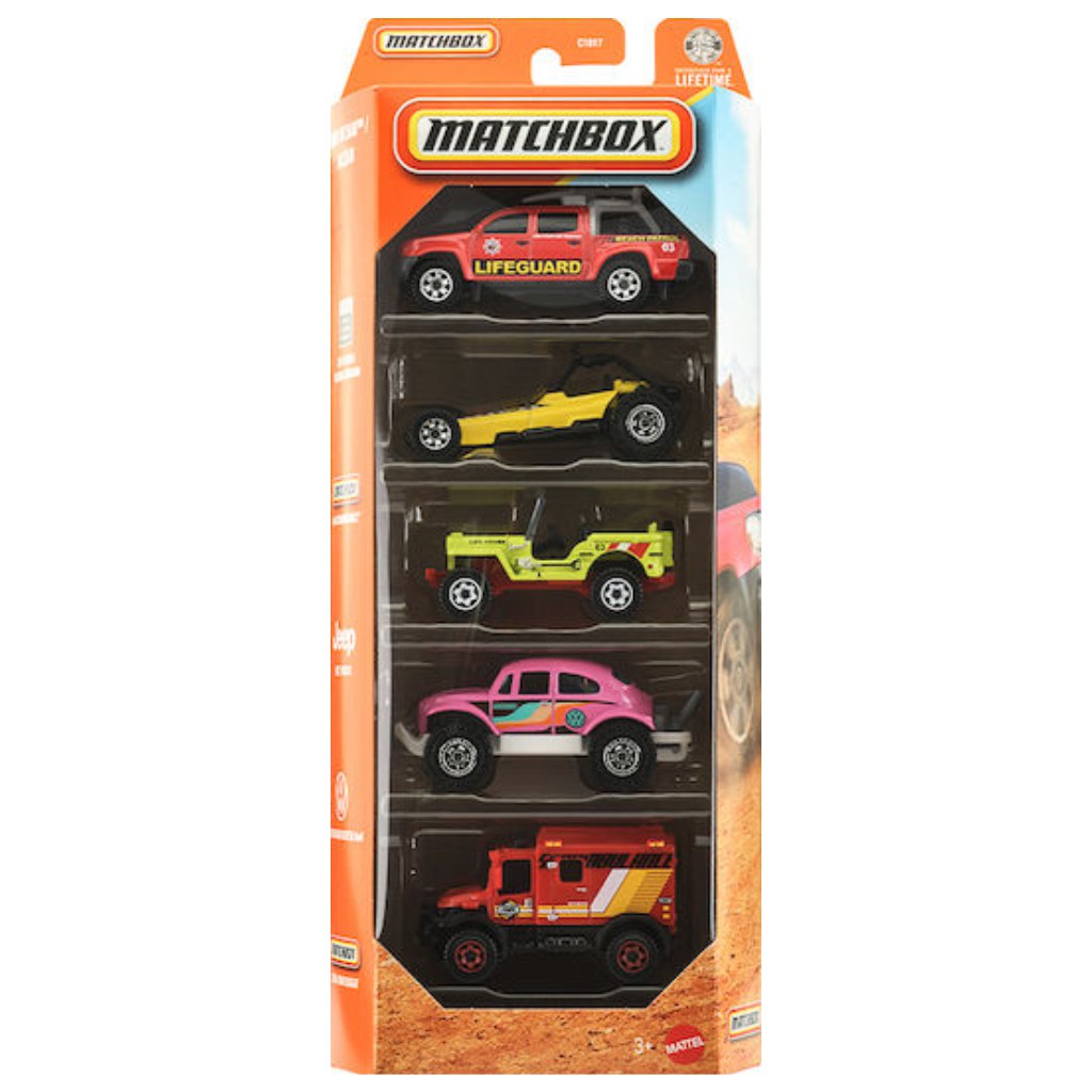 Matchbox: Ocean 5db-os kisautó szett 1/64 - Mattel