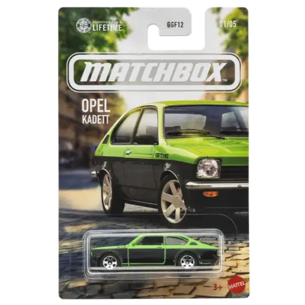 Matchbox Ikonikus Opel Kadett kisautó 1/64 – Mattel