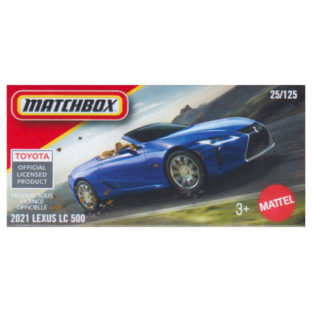 Matchbox 2021 Lexus LC 500 kisautó 1/64 – Mattel