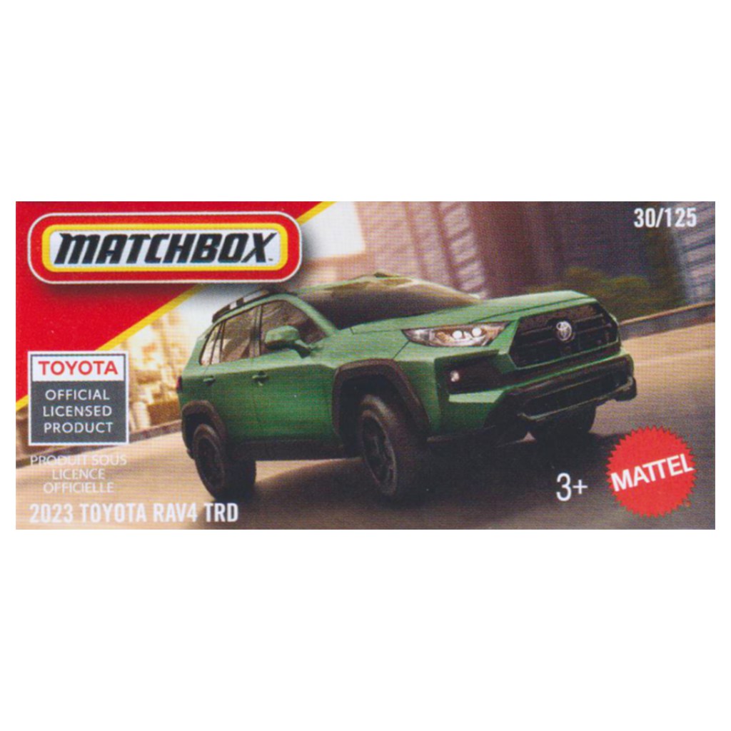 Matchbox 2023 Toyota RAV4 TRD kisautó 1/64 – Mattel