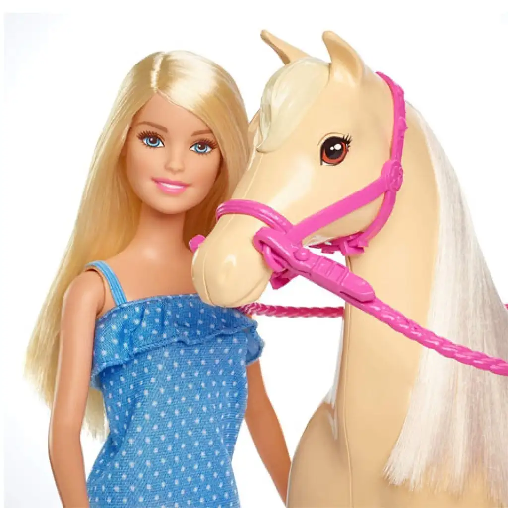 Barbie lovas szett babával - Mattel kép 3
