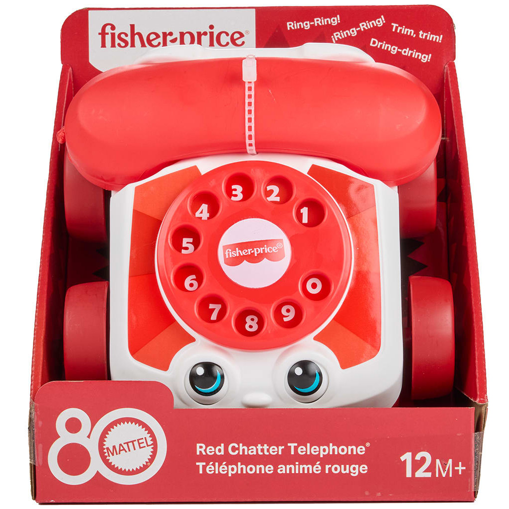 Fisher-Price: Fecsegő telefon 80. évfordulós kiadás - Mattel