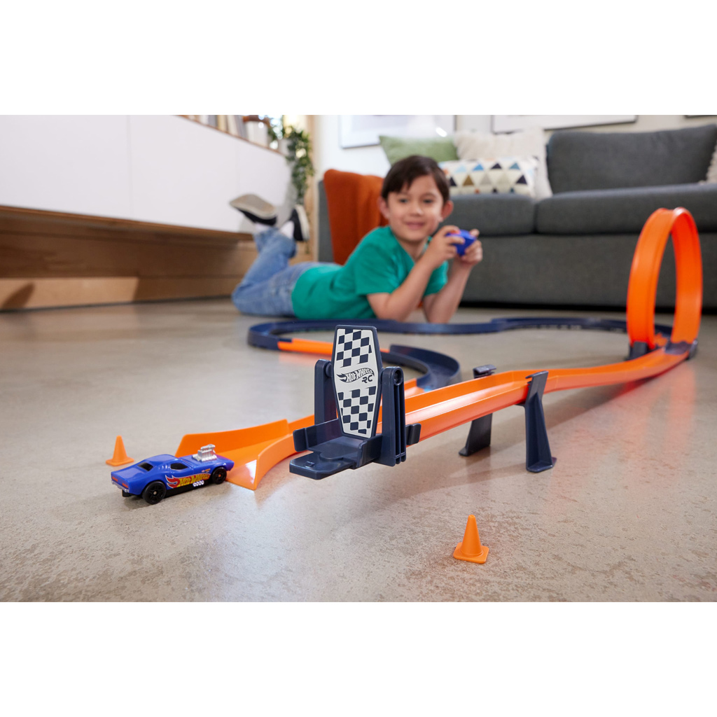 Hot Wheels: RC Speed Challenge távirányítós pályaszett - Mattel kép 2