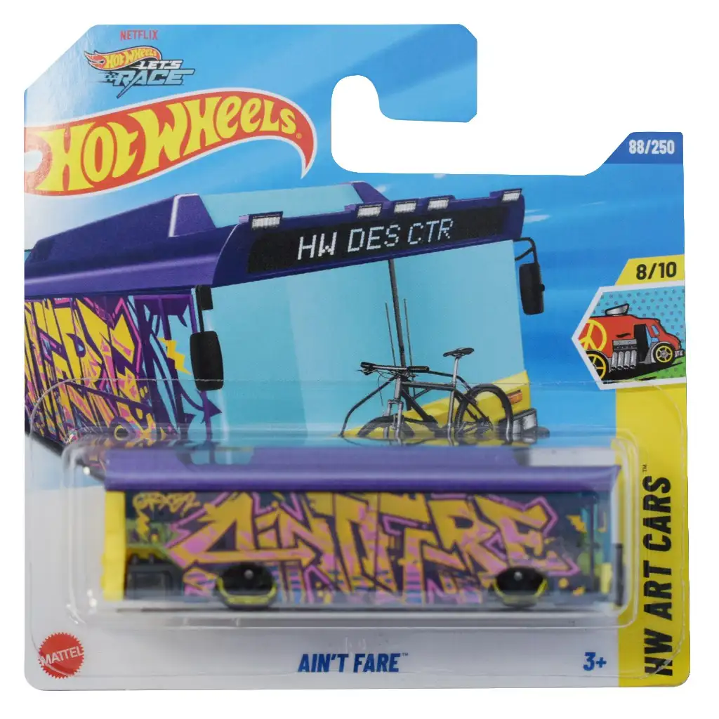 Hot Wheels: Ain't Fare lila kisautó 1/64 - Mattel