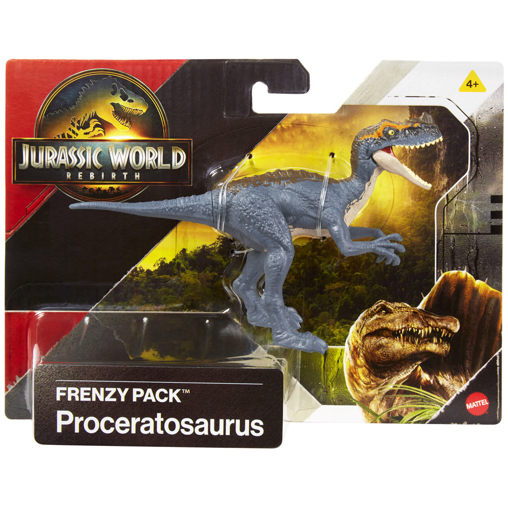 Jurassic World: Újjászületés Frenzy pack Proceraosaurus dinoszaurusz figura - Mattel kép 2