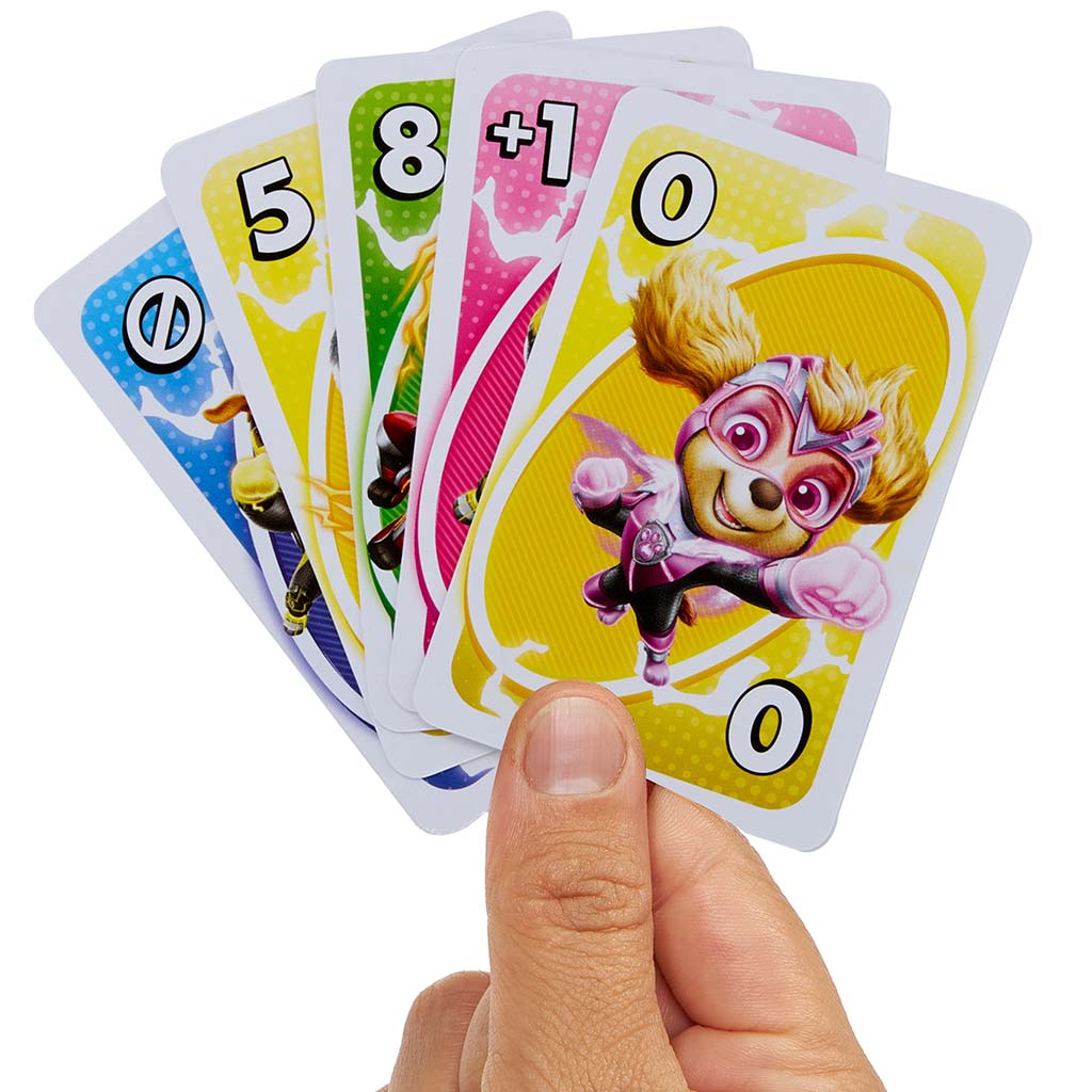 UNO Junior: Mancs Őrjárat kártyajáték - Mattel kép 2