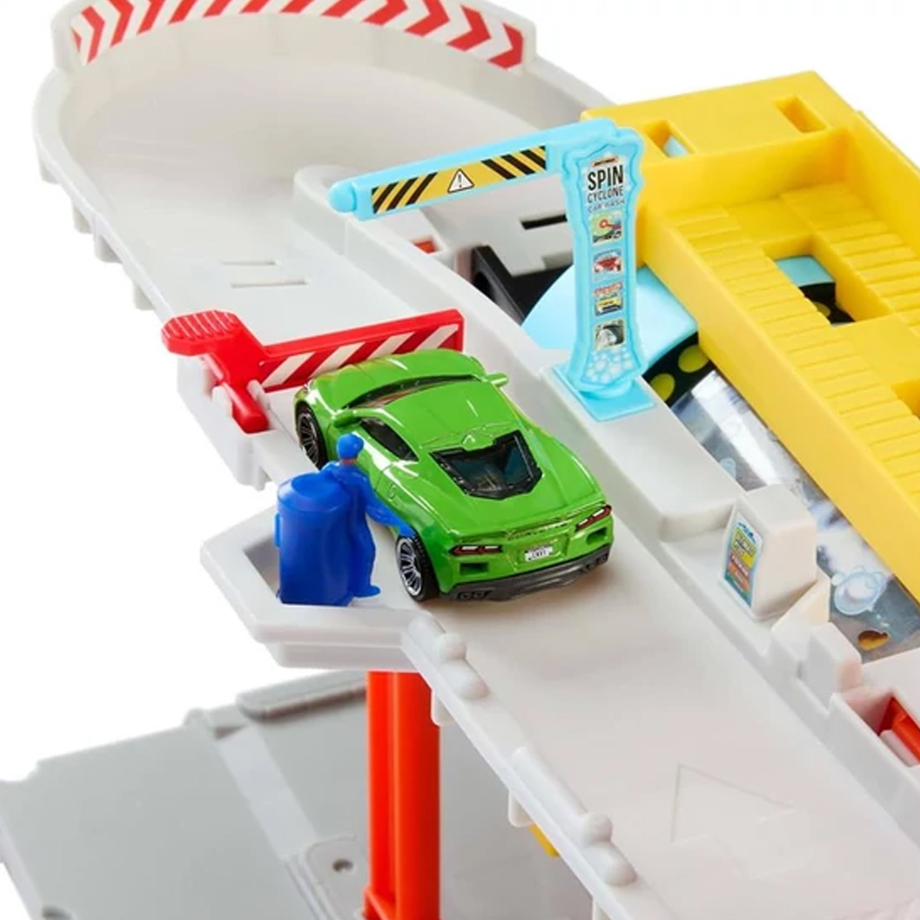 Matchbox: Spin Cyclone autómosó pályaszett – Mattel kép 3