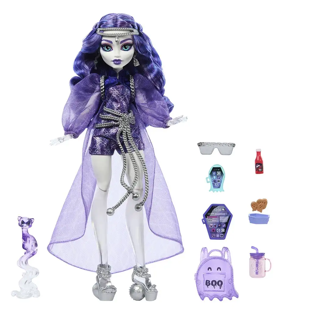 Monster High: Szörnyen új Spectra baba - Mattel kép 2