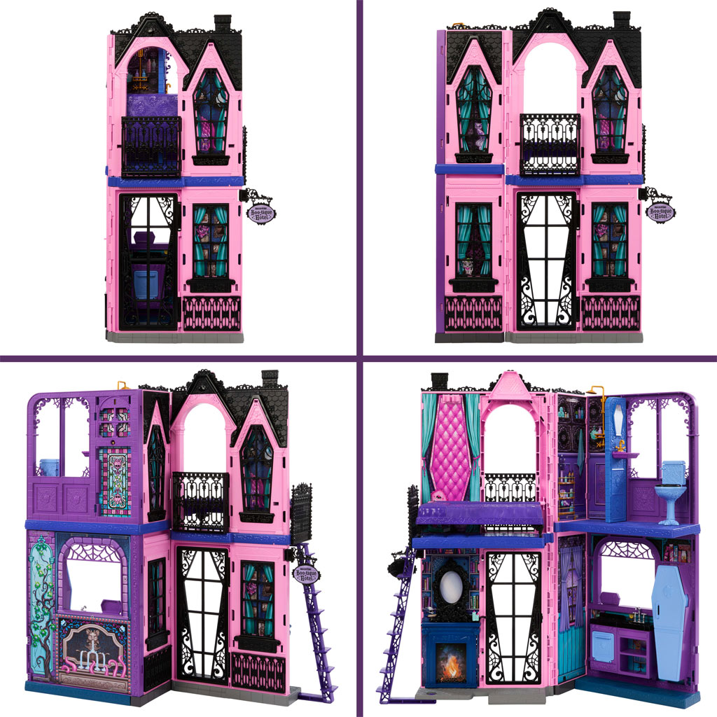 Monster High Szörnyszálló - Boo-tique Hotel játékszett - Mattel kép 4
