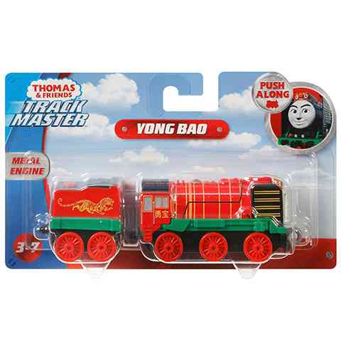 Thomas Track Master: Yong Bao kismozdony szerelvénnyel - Fisher-Price