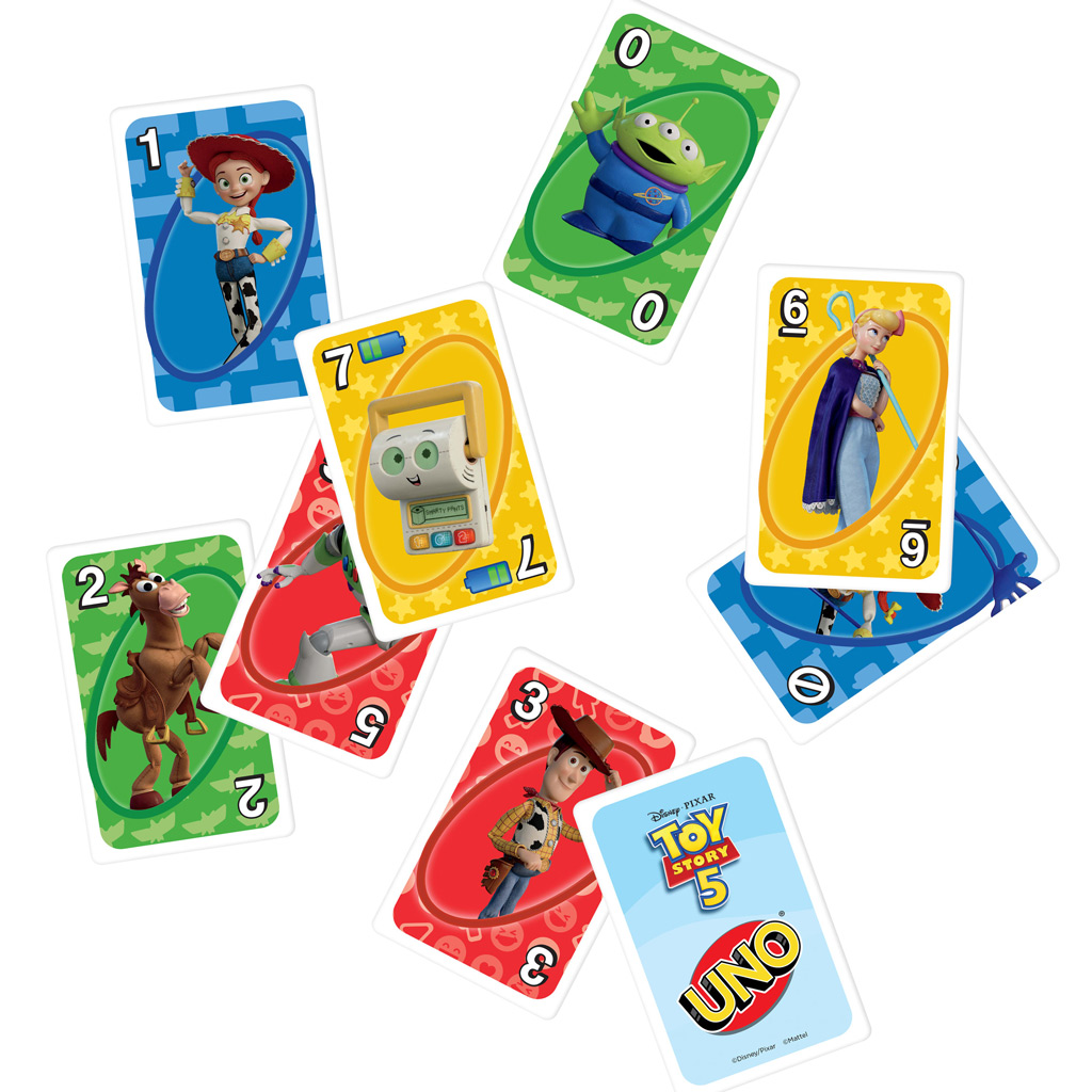 Toy Story 5 UNO kártyajáték - Mattel kép 3