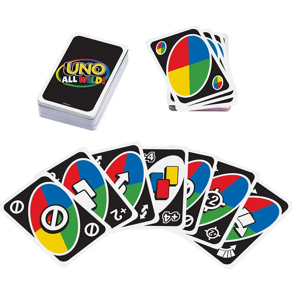 UNO: All Wild! - Őrület kártyajáték - Mattel kép 2