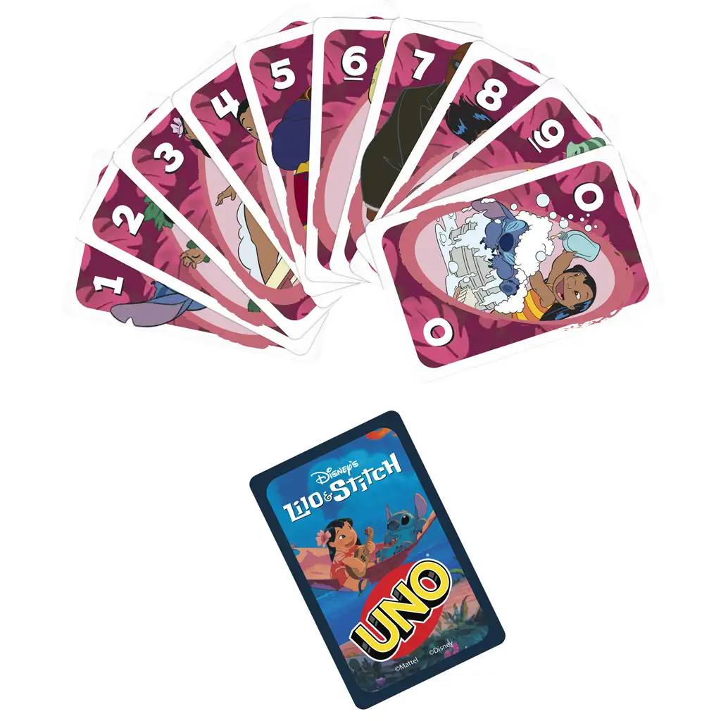 UNO: Disney Lilo és Stitch kártyajáték - Mattel kép 3