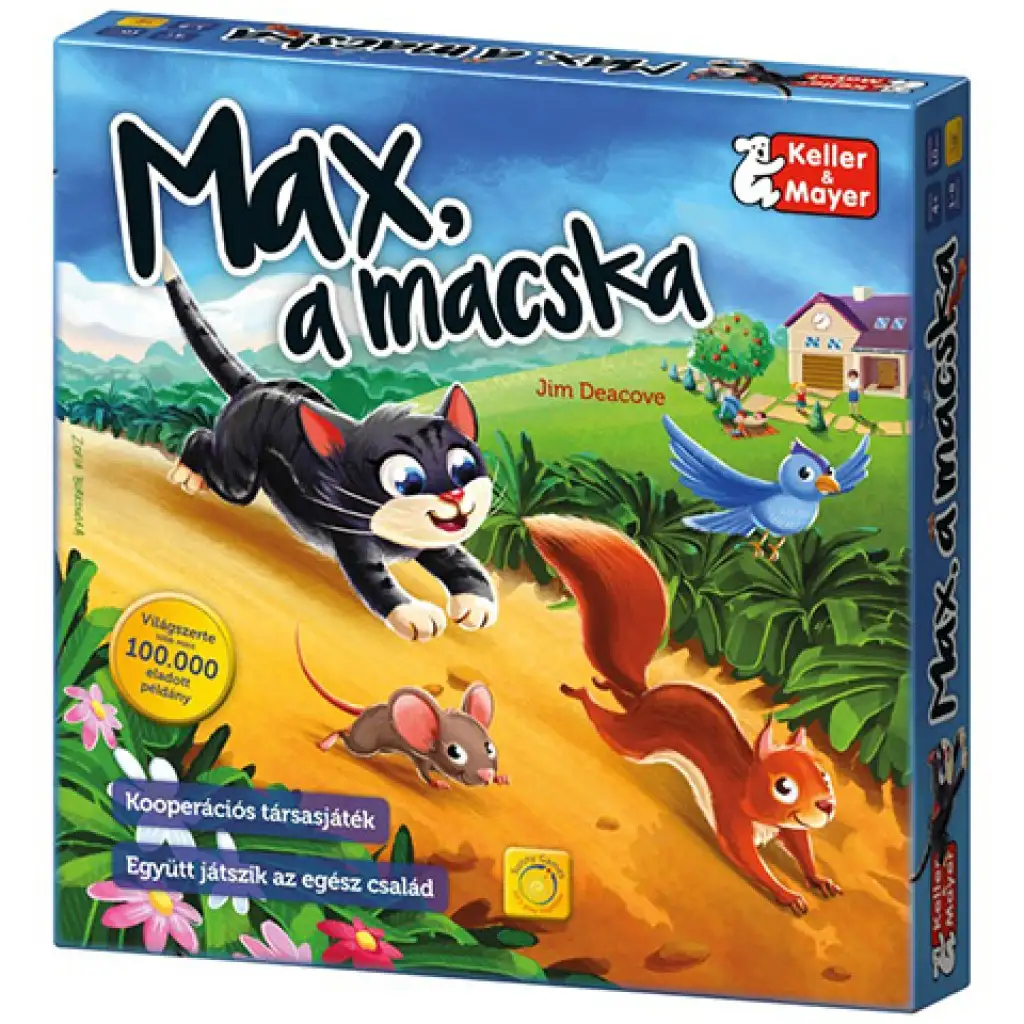 Max a macska társasjáték