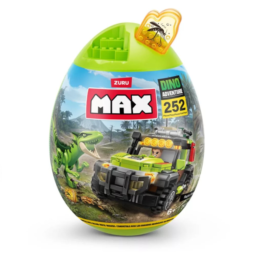 MAX Dino Adventure Dinó tojás kapszula 252db-os kép 2