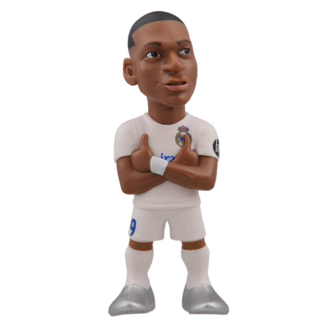 Minix: Real Madrid - Kylian Mbappe focista akciófigura 12cm kép 2