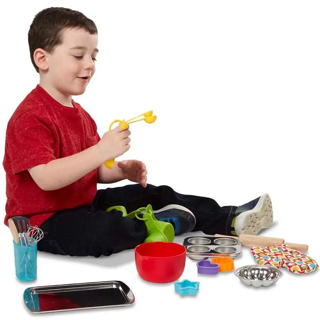 Sütés-Főzés: Játék sütő készlet - Melissa & Doug kép 3