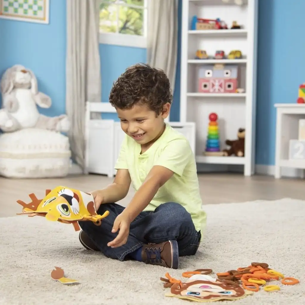 Hurkold! Vadállat bábkészítő kreatív játékszett - Melissa & Doug kép 6