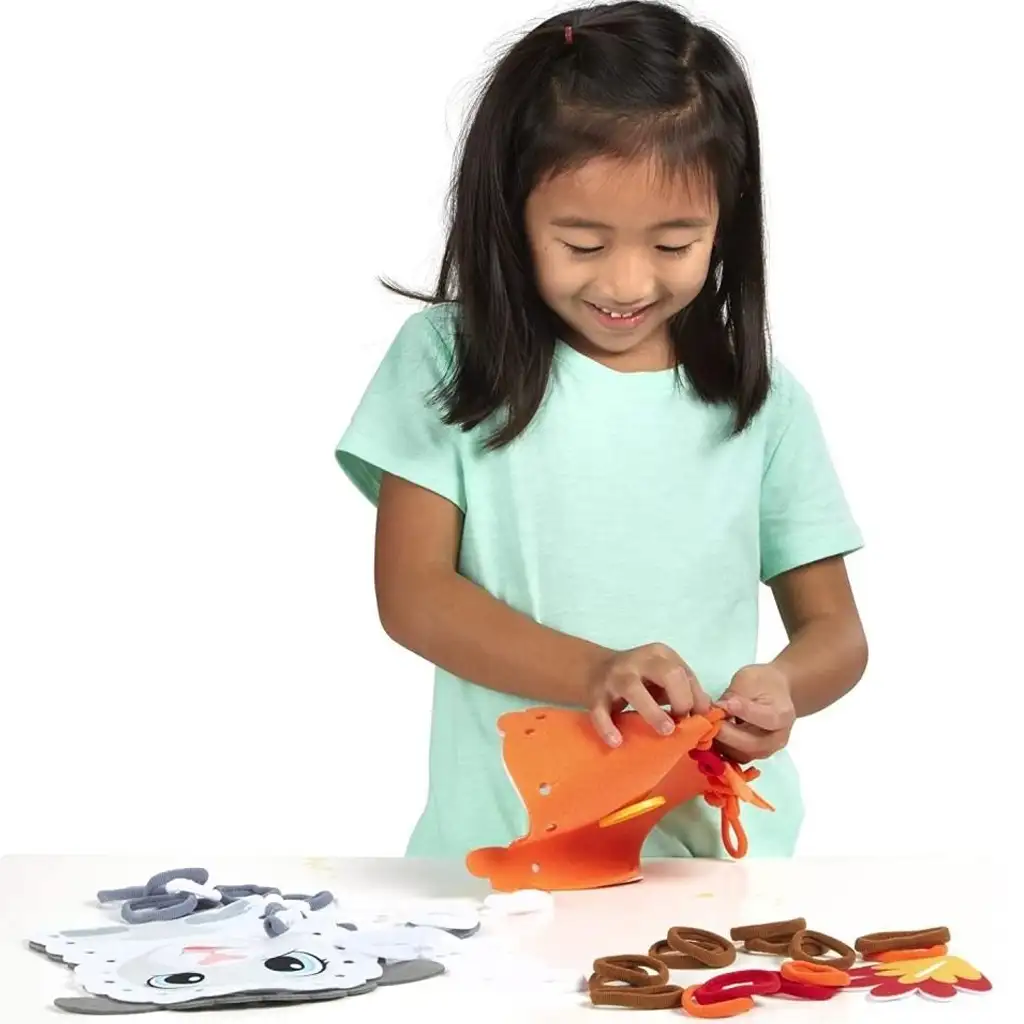 Hurkold! Farm állatai bábkészítő kreatív játékszett - Melissa & Doug kép 6