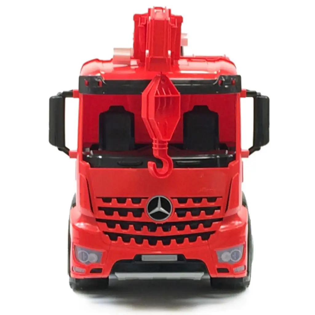 LENA: Mercedes-Benz Arocs óriás darus tűzoltóautó 70cm kép 3