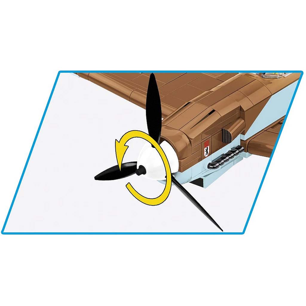 COBI: Messerschmitt Bf 109 G “Gustav” repülőgép építőjáték (5761) kép 5