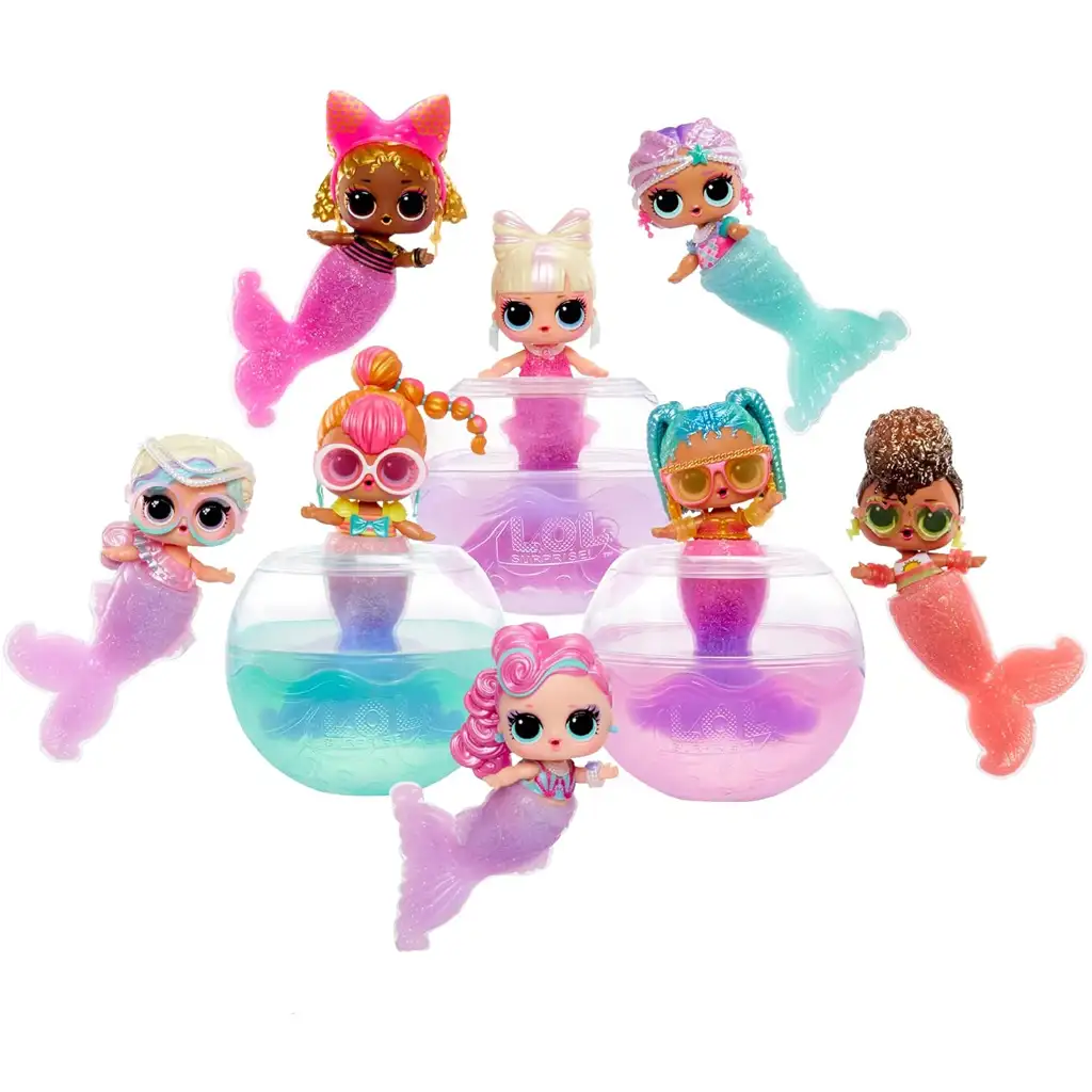 L.O.L. Surprise: Meglepetés sellő apróságok csináld magad színváltó sellőuszonnyal 1db kép 4