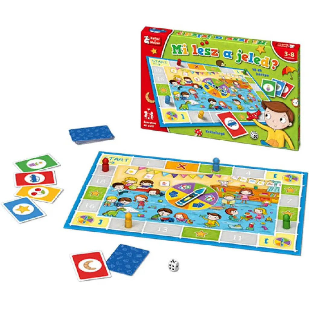 Mi lesz a jeled az oviba? társasjáték kép 2