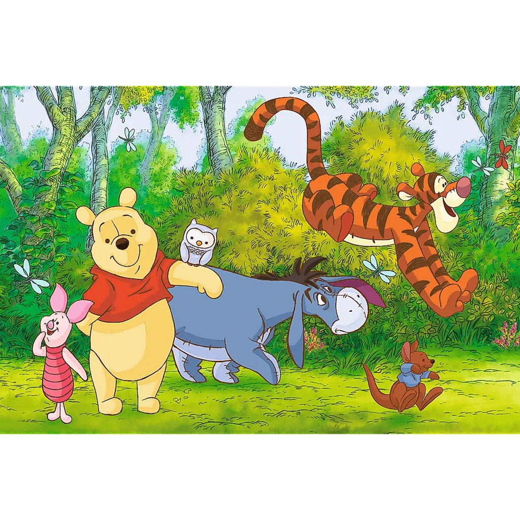 Micimackó és barátai 60db-os puzzle - Trefl kép 2