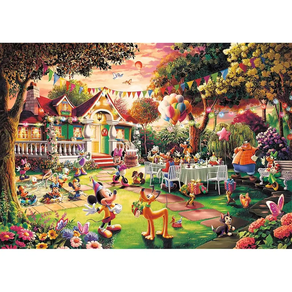 Mickey egér szülinapi party 1000db-os prémium plusz puzzle - Trefl kép 2