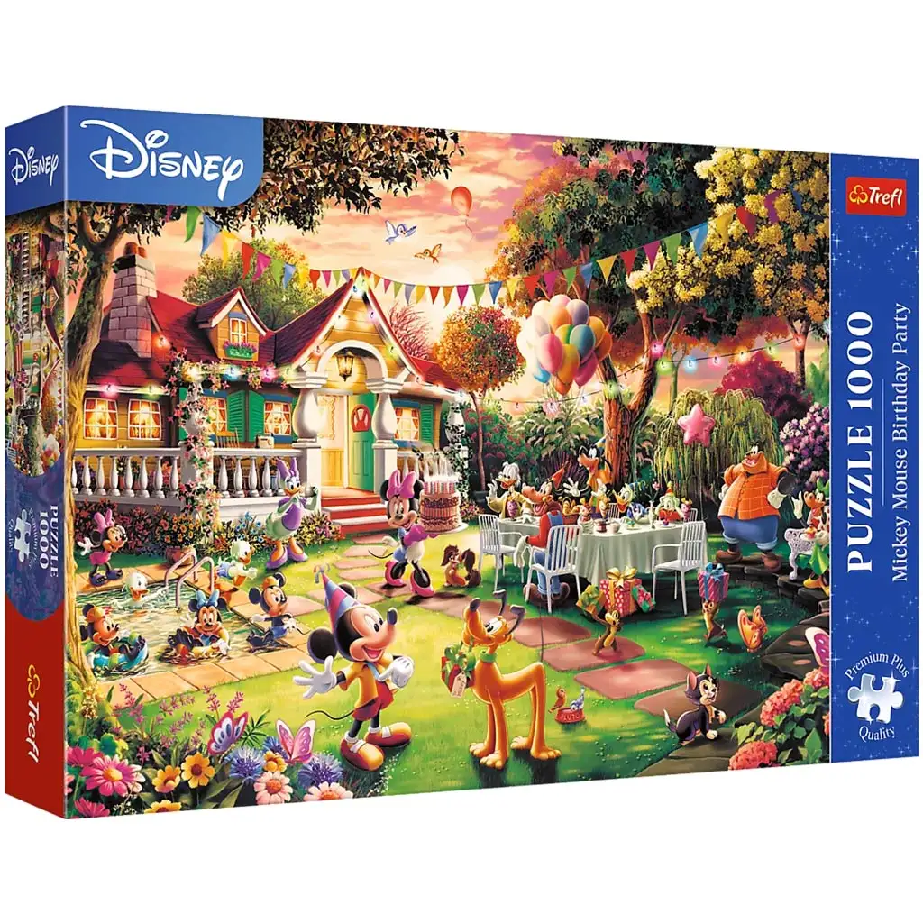 Mickey egér szülinapi party 1000db-os prémium plusz puzzle - Trefl