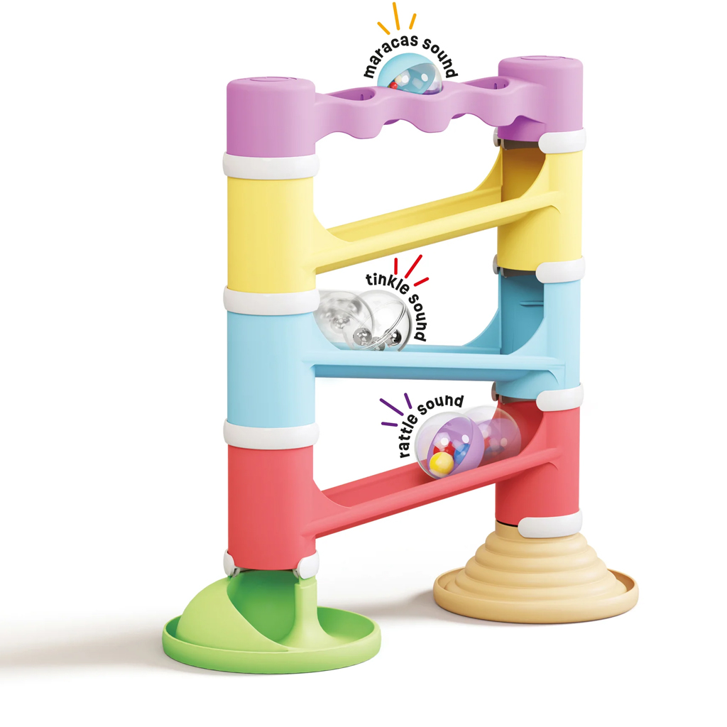 Quercetti: Migoga Tower Eco 17 db-os golyópálya játékszett kép 2