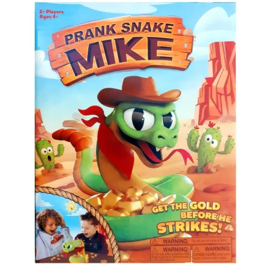 Mike a vadnyugati csörgőkígyó társasjáték kép 1