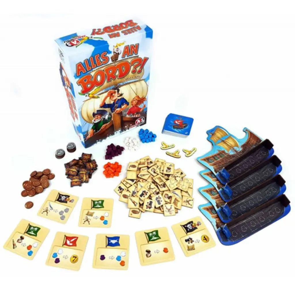 Mindenki a fedélzetre! társasjáték kép 2