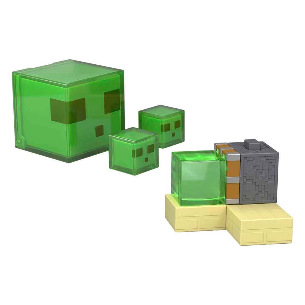 Minecraft: Sticky Piston Trap akciófigura szett - Mattel kép 2