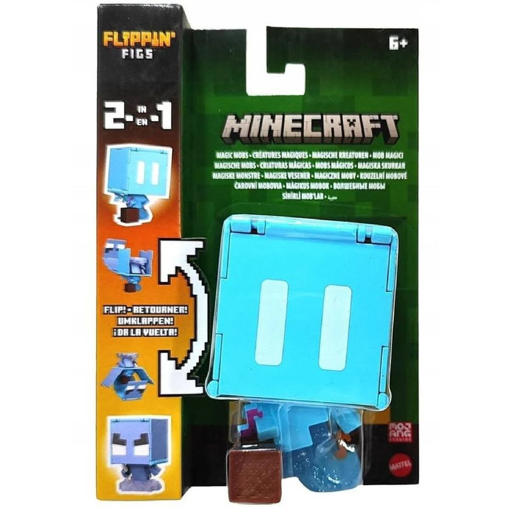 Minecraft: Flippin Figs átalakítható figura – Allay és Vindicator – Mattel