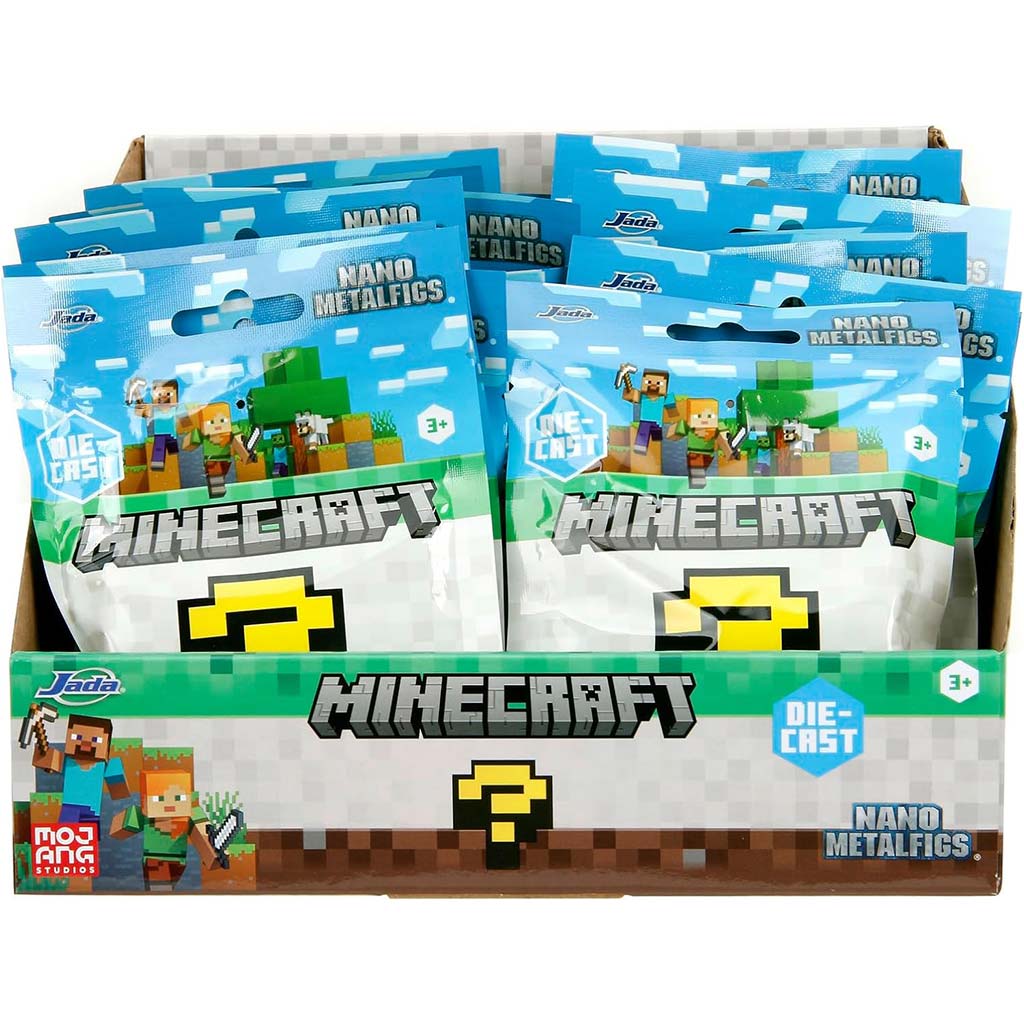 Minecraft nano meglepetés figura többféle 1db - Simba Toys