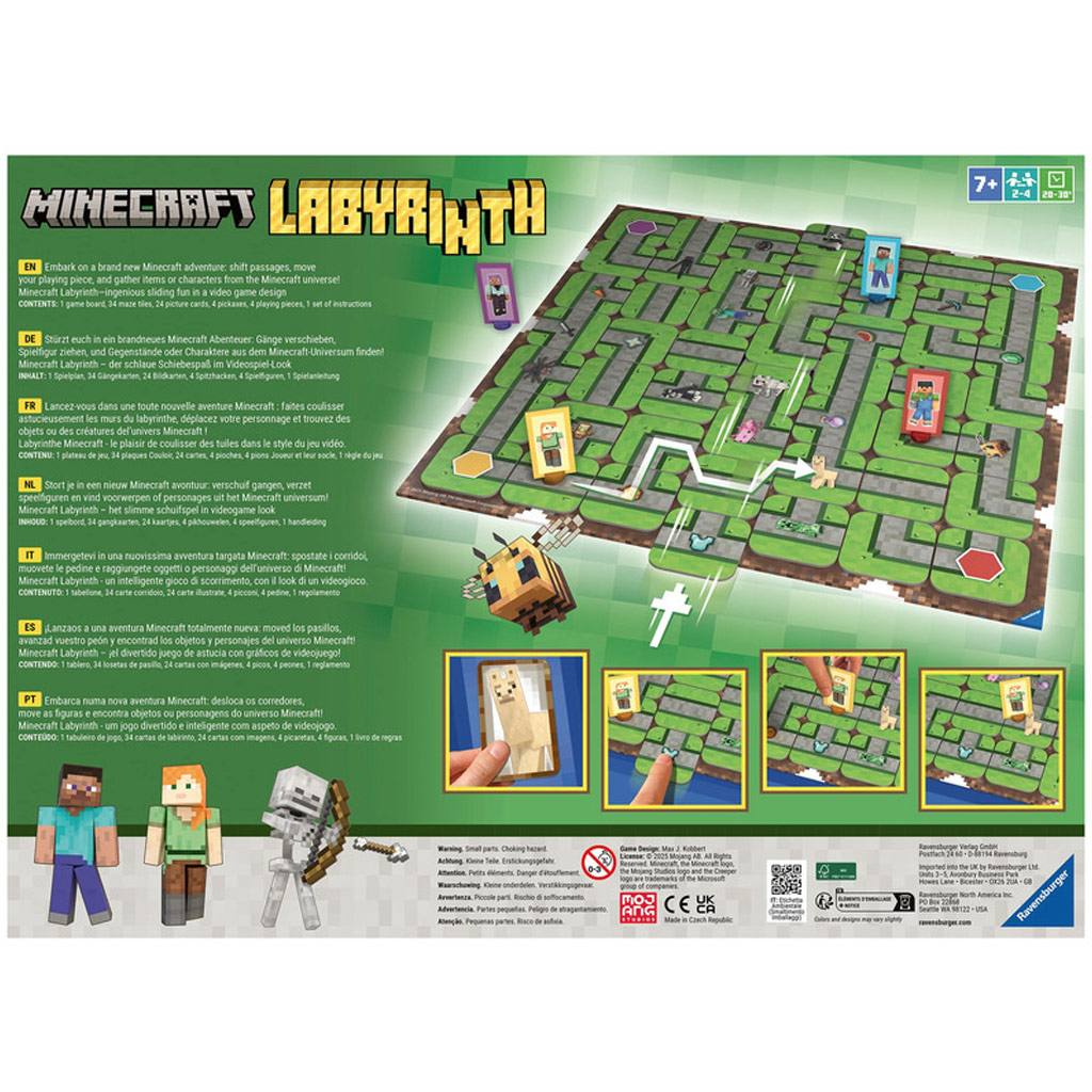 Minecraft labirintus társasjáték - Ravensburger kép 3