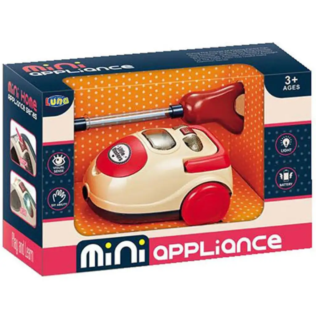Mini Appliance játék porszívó fénnyel