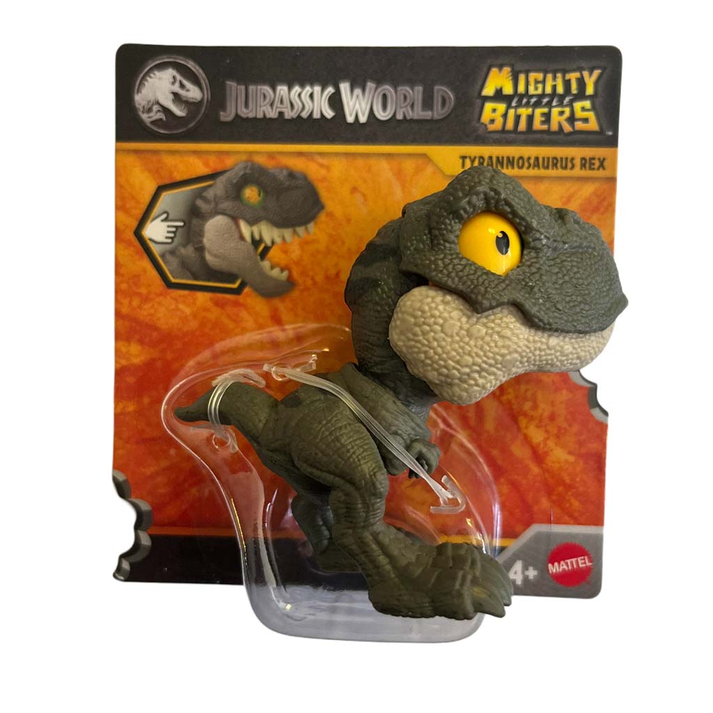 Jurassic World: Harapós mini Tyrannosaurus Rex figura - Mattel