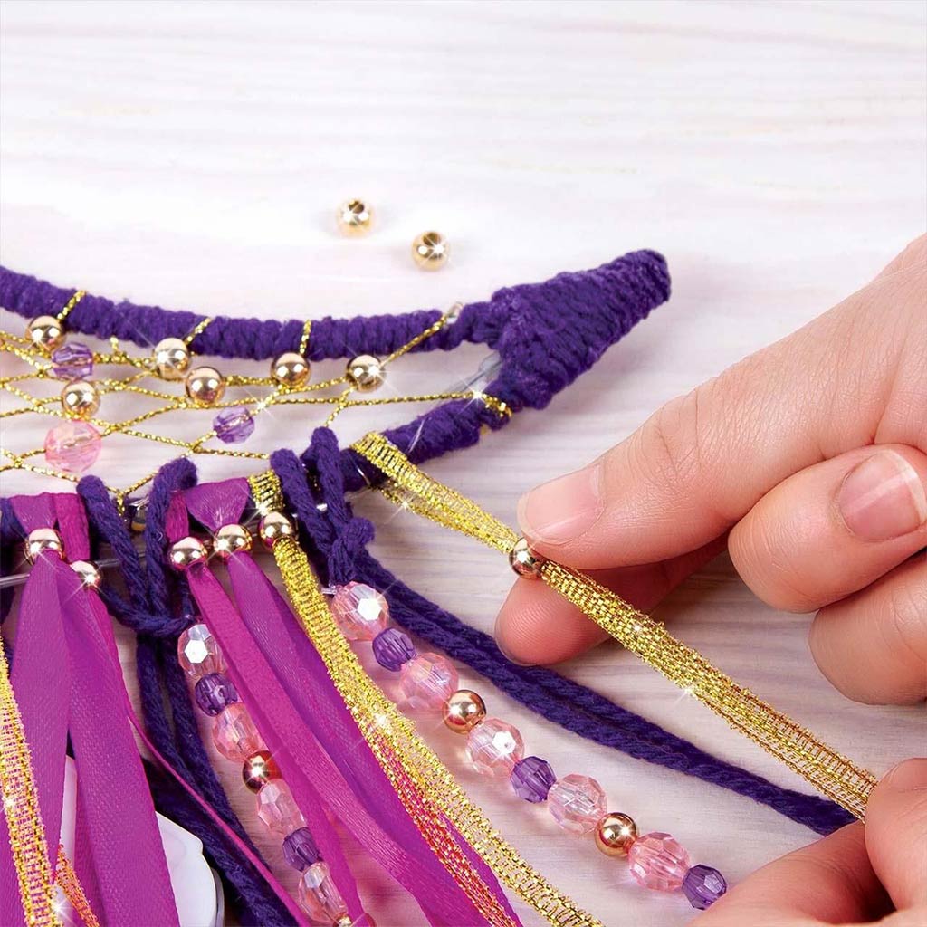 Make It Real: Holdalakú álomfogó készítő szett fényekkel kép 4