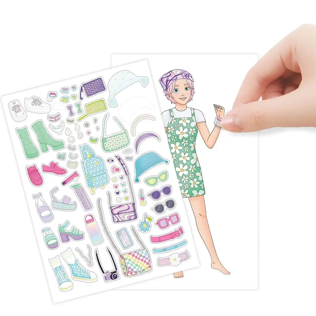 Make It Real: Divattervező kreatív tábla LED világítással és sablonokkal kép 4