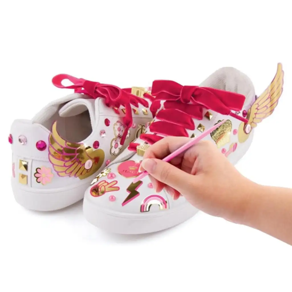 Make it Real: Juicy Couture -  Sticker Chic cipődíszítő kreatív szett kép 4