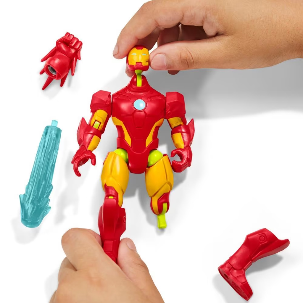 Marvel Mix Mashers: Bosszúállók Vasember figura kiegészítőkkel - Hasbro kép 3